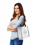 Pittsburgh Steelers Clear Square Stadium Tote Bag
