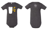 Brewed with Love Short Sleeve Baby Onesie (Coffee Edition) | Made in PGH