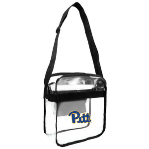 Pitt Panthers Clear Carryall Crossbody Bag