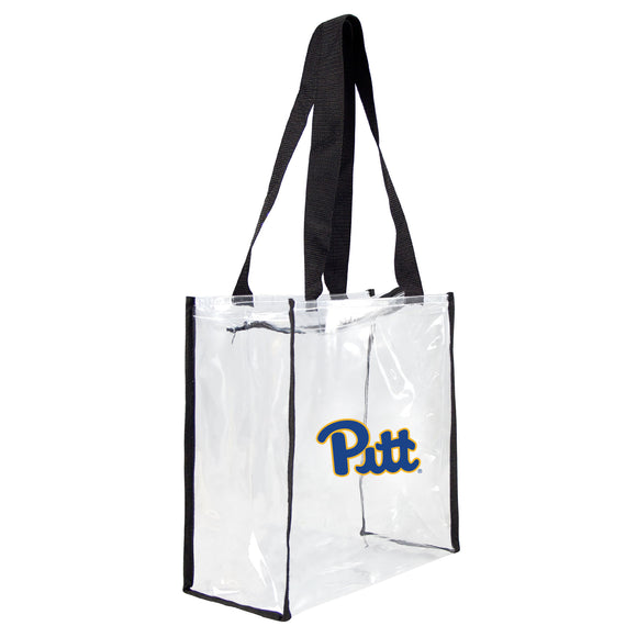 Pitt Panthers Clear Square Stadium Tote Bag