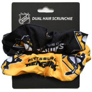 Pittsburgh Penguins Dual Hair Scrunchie