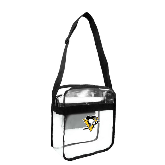Pittsburgh Penguins Clear Carryall Crossbody Bag