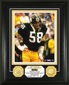 Jack Lambert Pro Football Hall Of Fame Bronze Coin Photomint