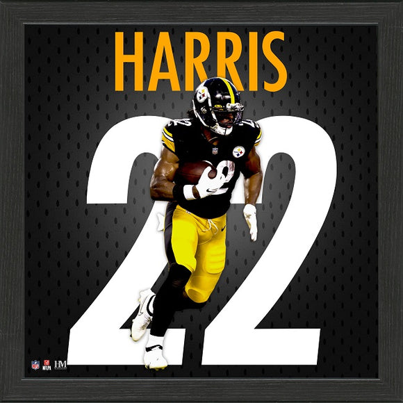 Najee Harris Jersey Number Frame | Pittsburgh Steelers