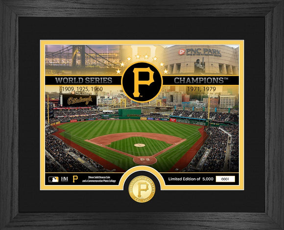 Pittsburgh Pirates Bronze Coin Stadium Photo Mint