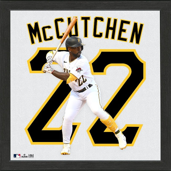 Andrew McCutchen Jersey Number Frame | Pittsburgh Pirates