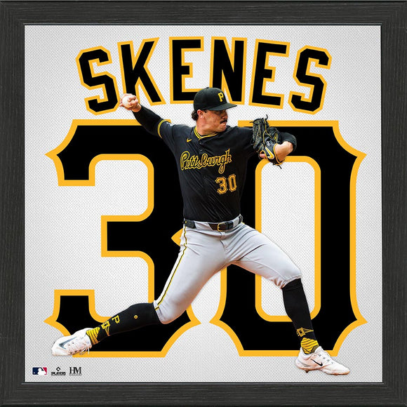 Paul Skenes Jersey Number Frame | Pittsburgh Pirates