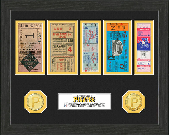 Pittsburgh Pirates World Series Ticket Collection