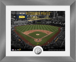 Pittsburgh Pirates Art Deco Silver Coin PNC Park Photo Mint