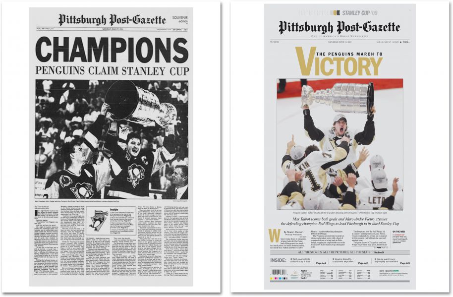 Pittsburgh Penguins 2016 Stanley Cup Champions 24x36 Poster