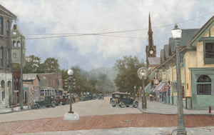 Broad Street, Sewickley - 1930s | Fritz Keck