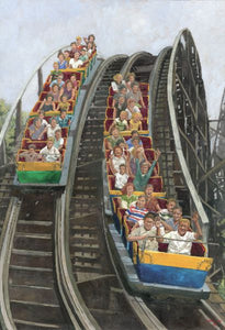 The Racer, Kennywood Park - 1952 | Fritz Keck