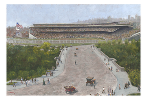 Forbes Field on Opening Day - 1909 | Fritz Keck