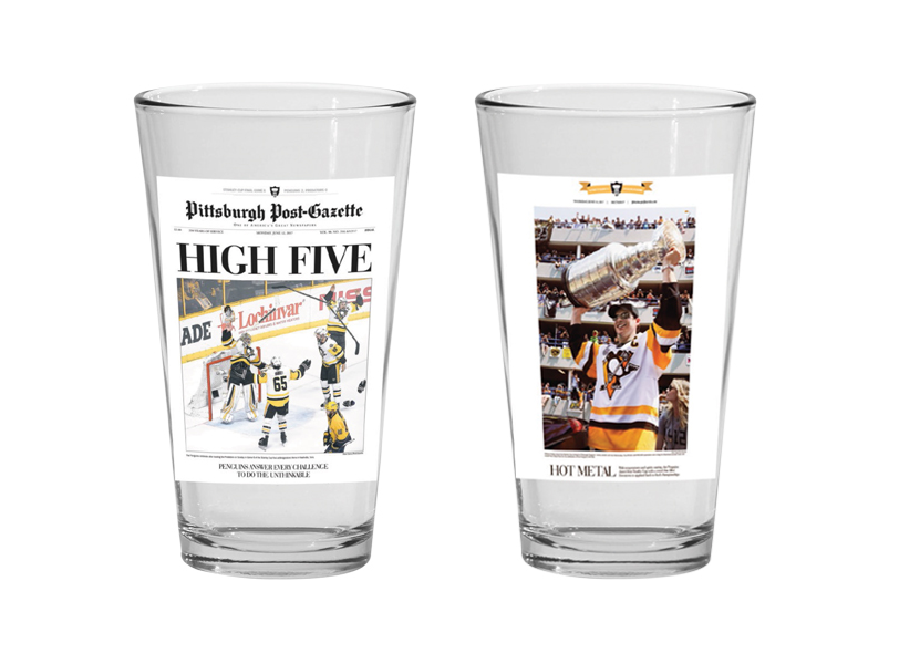 Pittsburgh Penguins  2017 Stanley Cup 16 oz. Glasses (Set of 2