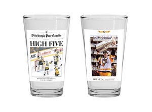 2017 Stanley Cup Glasses (Set of 2) | Pittsburgh Penguins