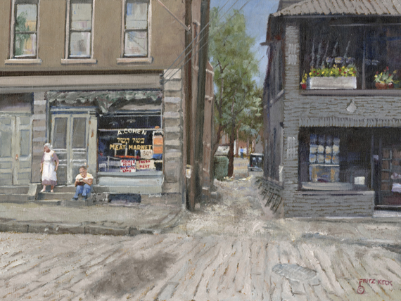 Cohen's Meat Market 1937 Fritz Keck PG Store