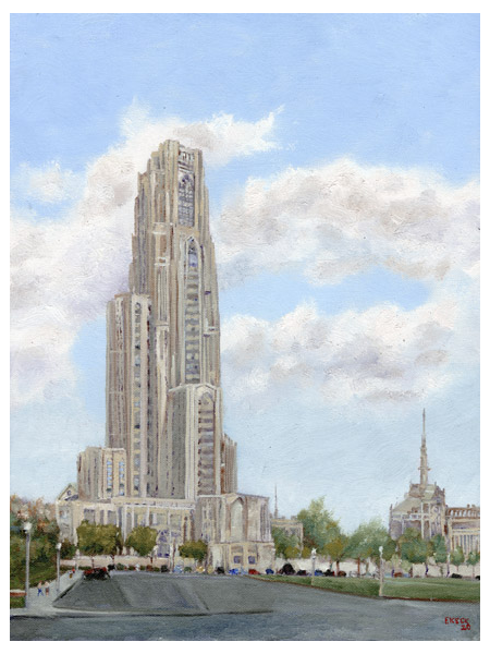 Cathedral of Learning, University of Pittsburgh - 2017 | Fritz Keck
