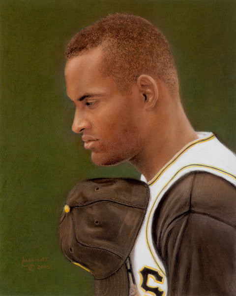 roberto clemente jersey drawing